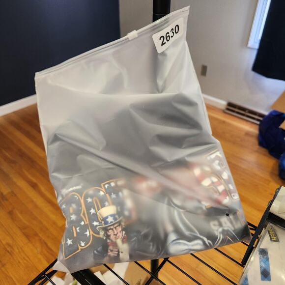 VTG Y2K Iron Horse Saloon T Shirt Mens XL Black USA All The Way Uncle Sam 2001 - Picture 11 of 11